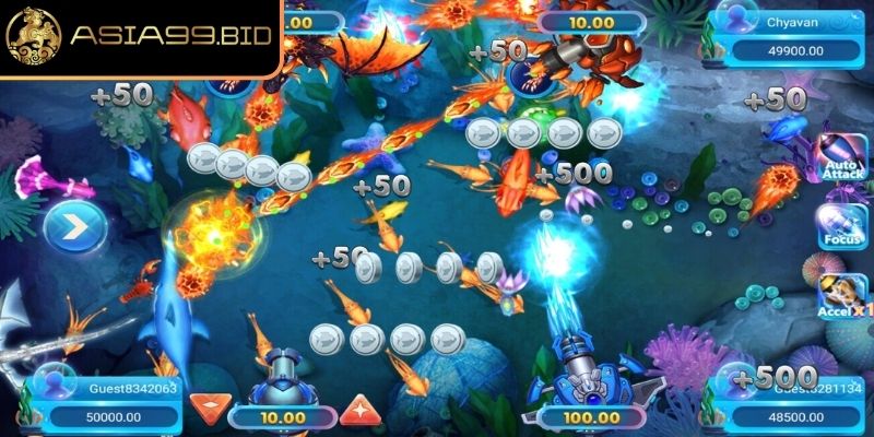 Chọn màn chơi săn cá phù hợp