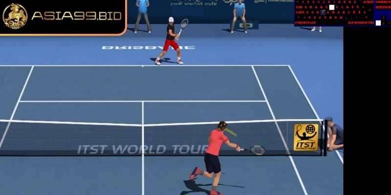 Cá cược quần vợt ảo ASIA99 với kèo chấp âm (–)