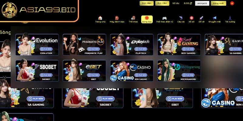 Sảnh AE Sexy ASIA99 – Trải Nghiệm Live Casino, Sôi Động 1 Sảnh AE Sexy ASIA99 là gì?