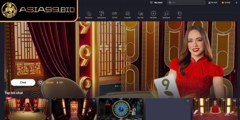 Sảnh Evolution ASIA99 – Trải Nghiệm Thế Giới Casino Trực Tuyến 1 Giới thiệu về Sảnh Evolution ASIA99