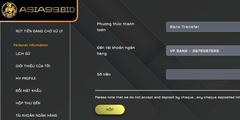 Sảnh PAQJ ASIA99 – Sảnh Cá Cược Trực Tuyến Đẳng Cấp 2 Dịch vụ giao dịch nhanh chóng